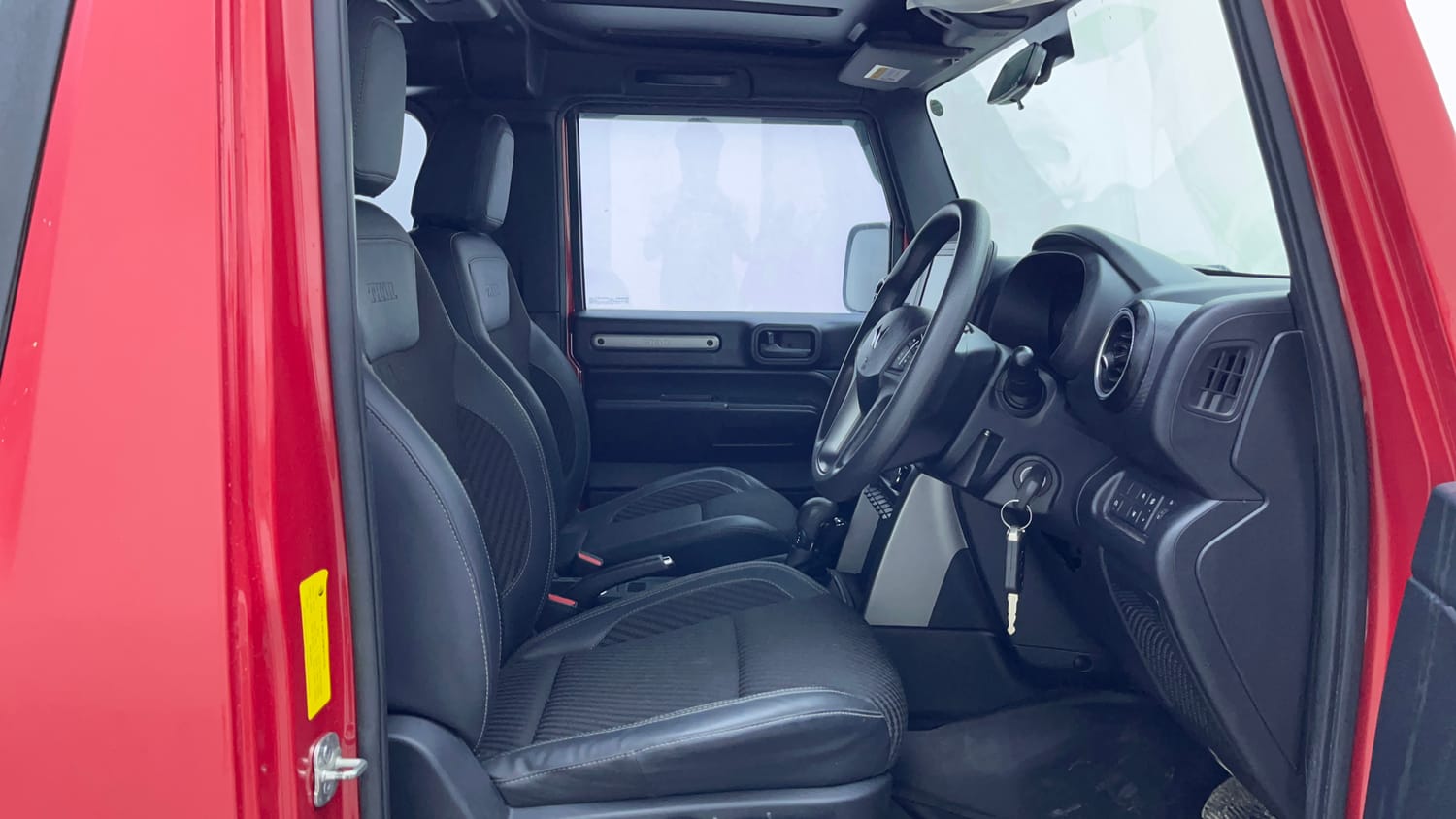 Used 2024 Mahindra Thar LX Hard Top Diesel AT 4WD Diesel Automatic interior RIGHT SIDE FRONT DOOR CABIN VIEW