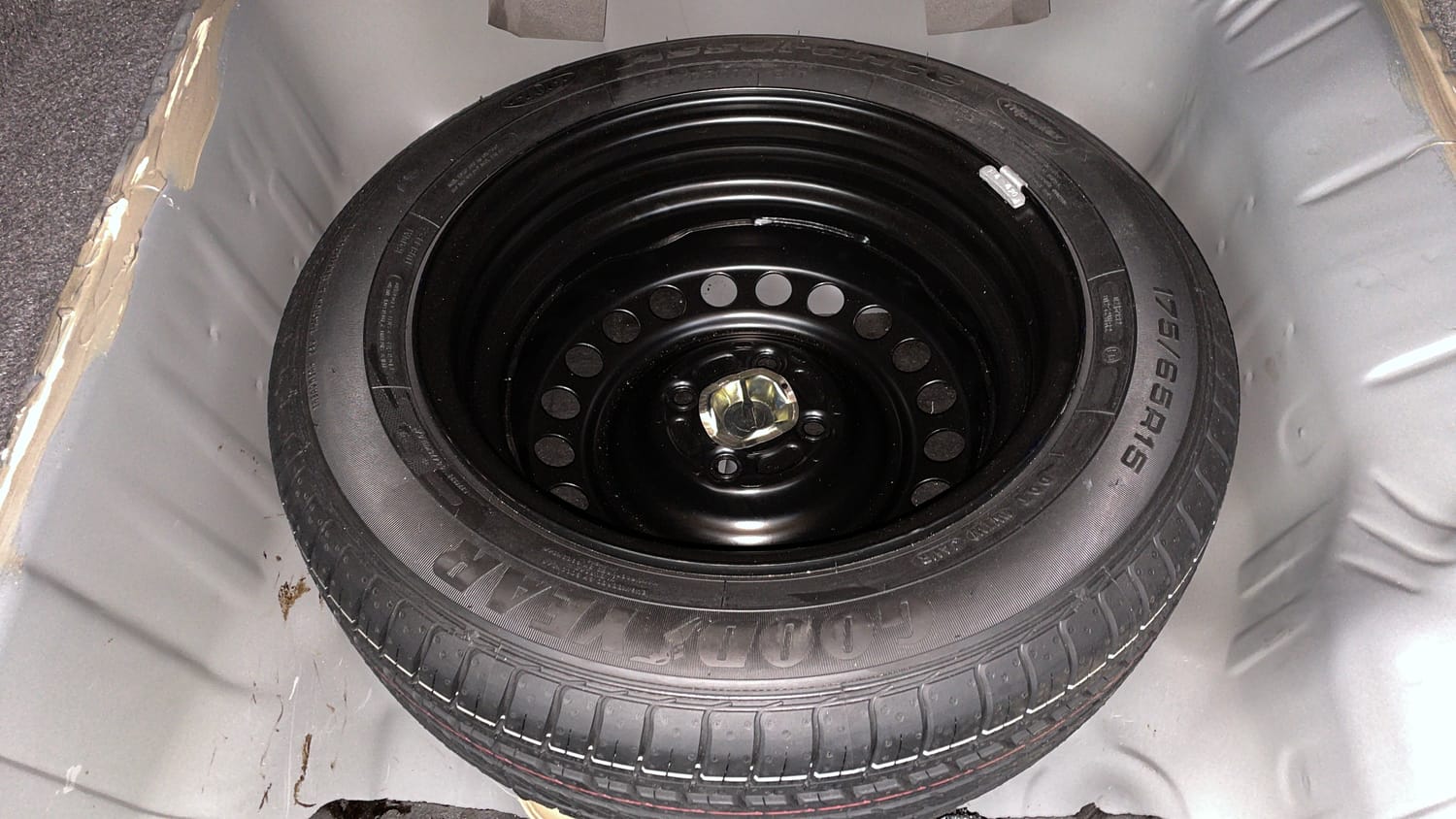 Used 2024 Honda City V Petrol MT Petrol Manual tyres SPARE TYRE VIEW