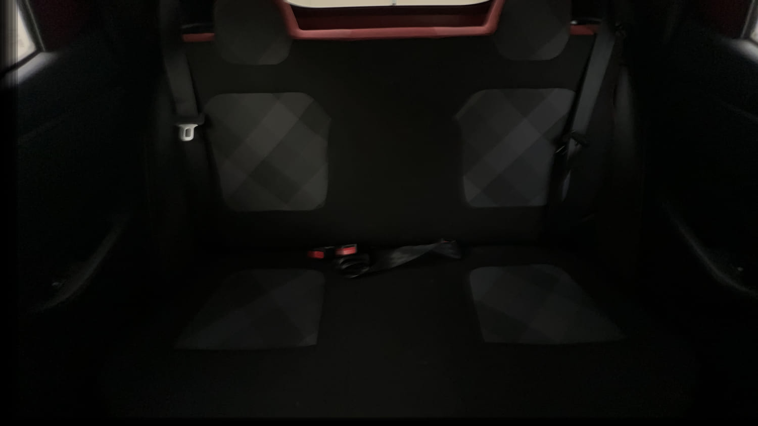 Used 2020 Renault Kwid RXT 1.0 AMT Opt Petrol Automatic interior REAR SEAT CONDITION VIEW