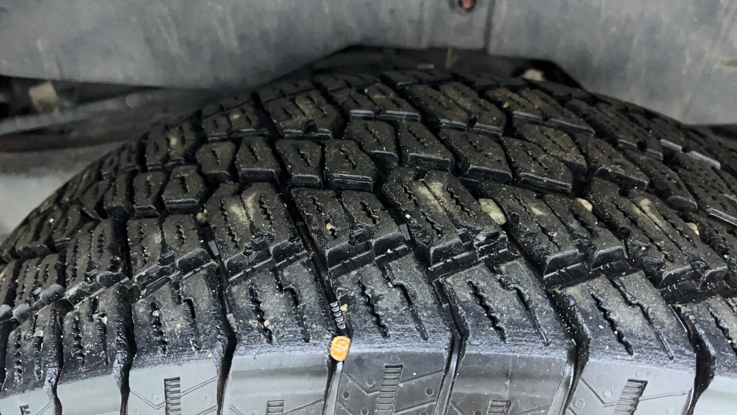 Used 2024 Mahindra Thar LX Hard Top Diesel AT 4WD Diesel Automatic tyres RIGHT REAR TYRE TREAD VIEW