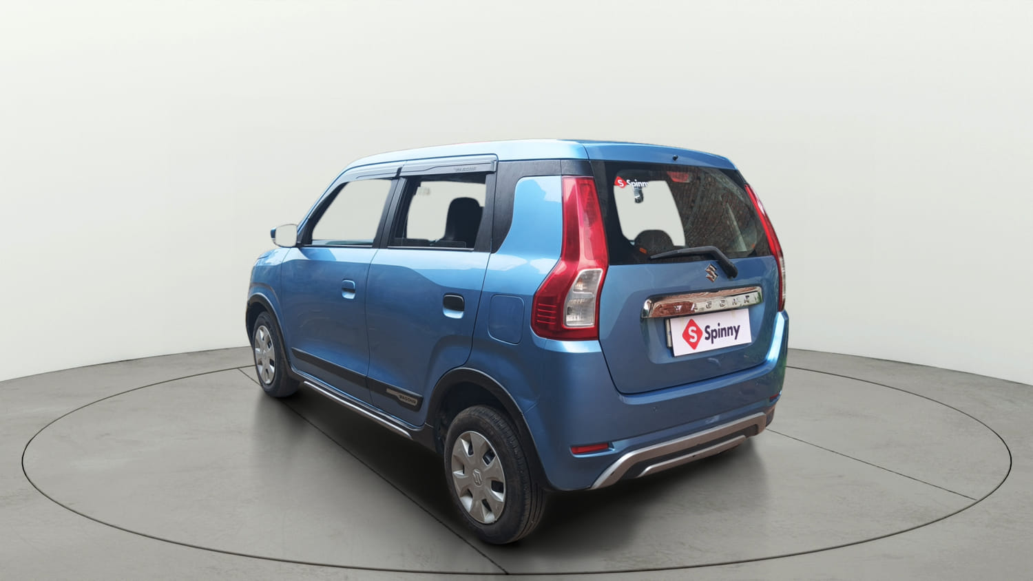 Used 2019 Maruti Suzuki Wagon R ZXi 1.2 AMT Petrol Automatic exterior LEFT REAR CORNER VIEW