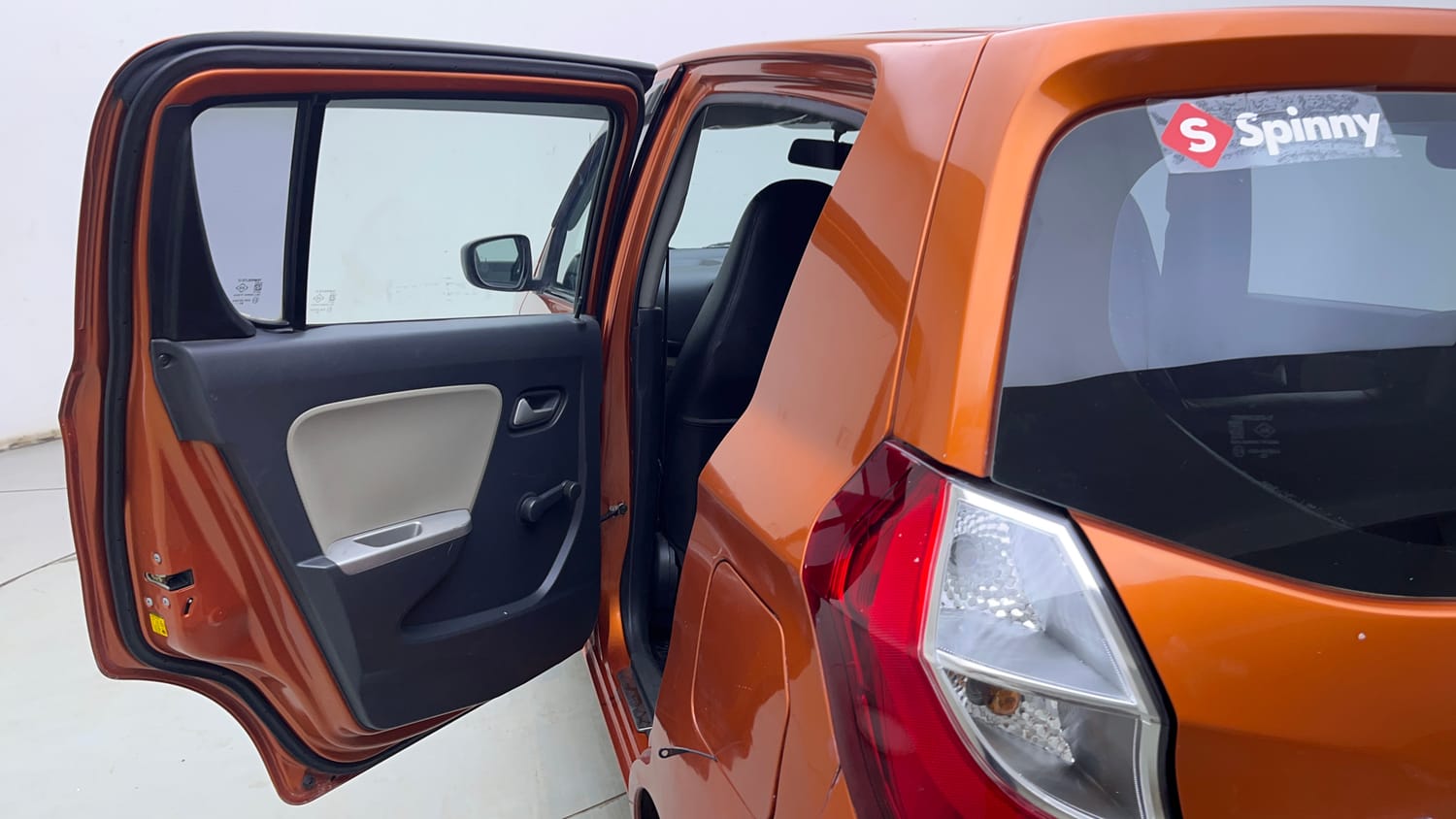 Used 2015 Maruti Suzuki Alto K10 VXi Petrol Manual interior LEFT REAR DOOR OPEN VIEW