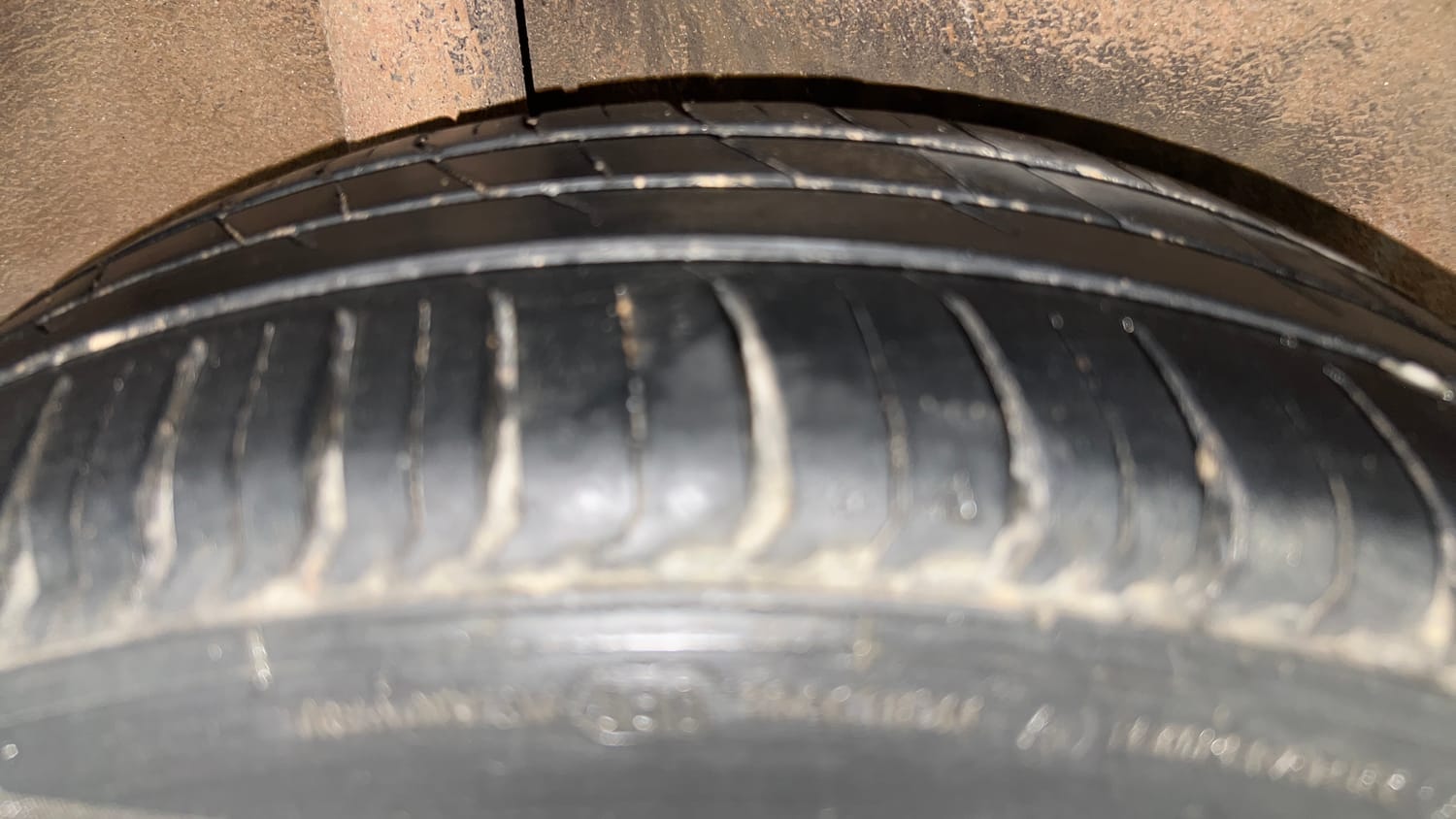 Used 2018 Honda Jazz V Petrol Petrol Manual tyres RIGHT REAR TYRE TREAD VIEW