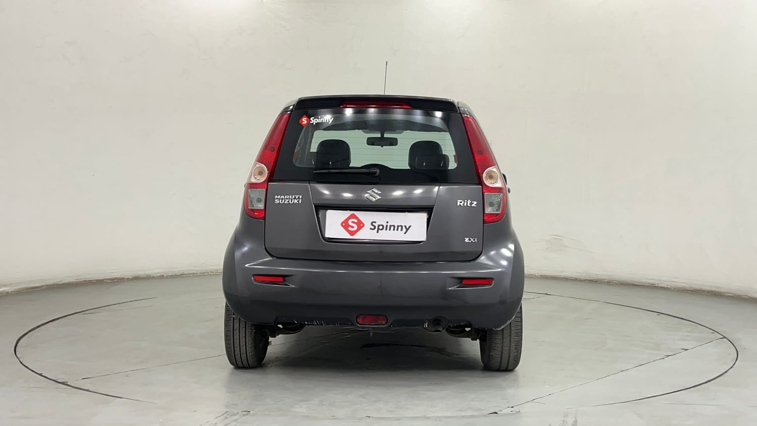 Used 2013 Maruti Suzuki Ritz Zxi BS-IV Petrol Manual exterior BACK VIEW