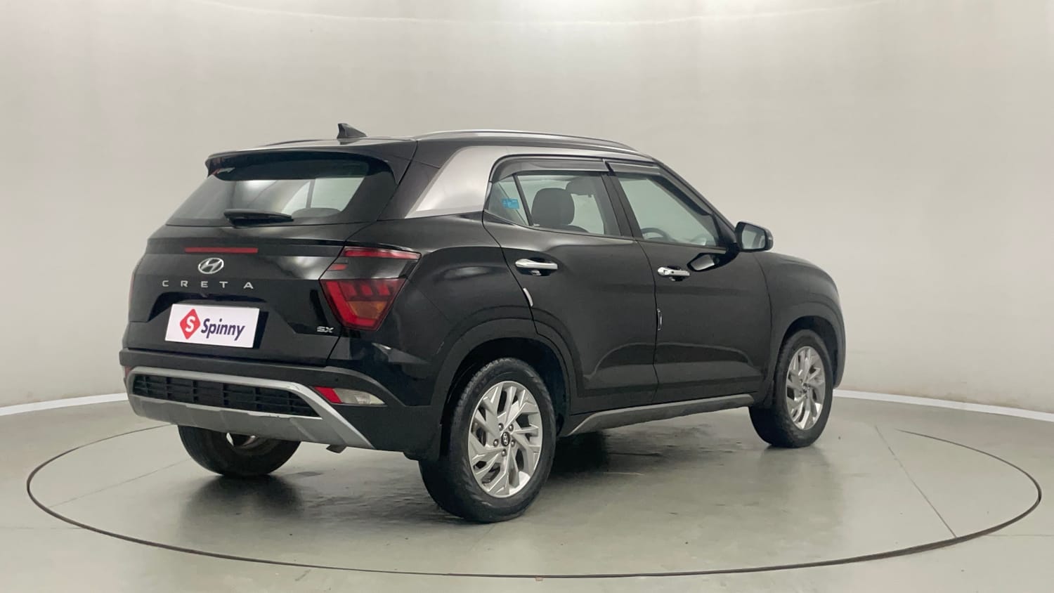 Used 2023 Hyundai Creta SX 1.5 Petrol Petrol Manual exterior RIGHT REAR CORNER VIEW