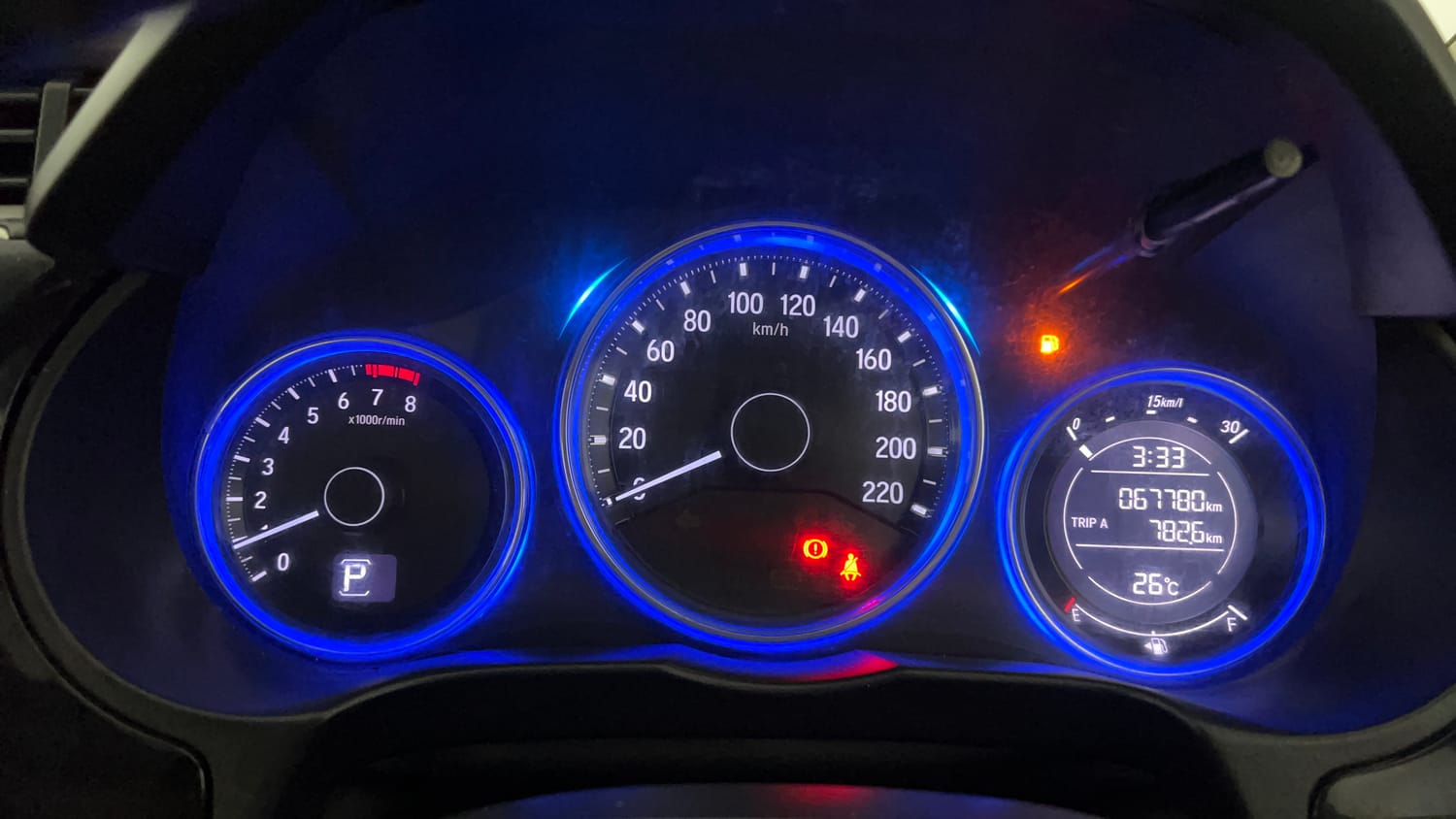 Used 2015 Honda City VX CVT Petrol Automatic interior CLUSTERMETER VIEW