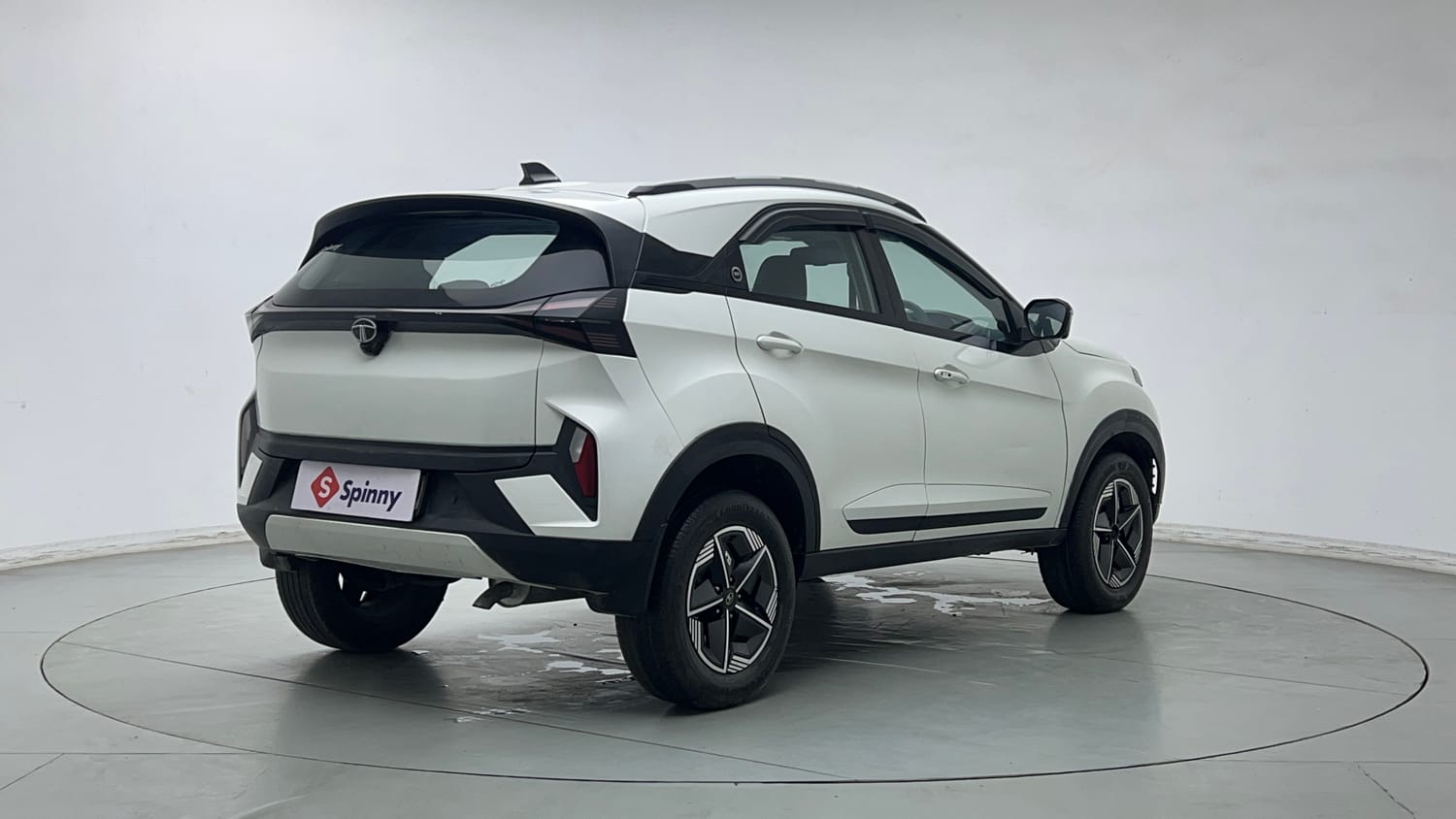 Used 2023 Tata Nexon Creative Plus 1.2 Revotron Petrol 6MT Petrol Manual exterior RIGHT REAR CORNER VIEW