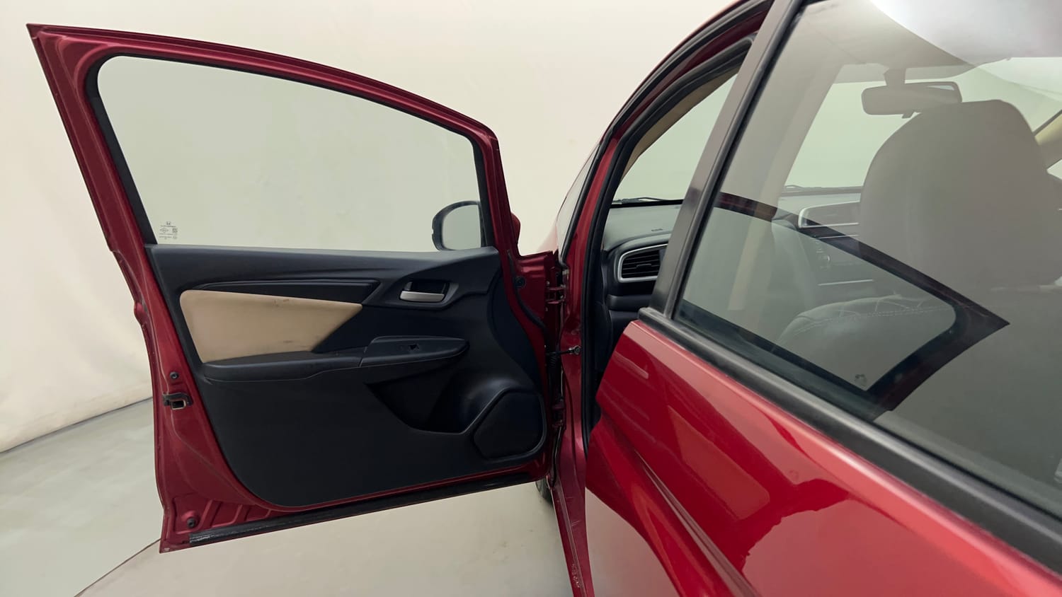 Used 2018 Honda Jazz V Petrol Petrol Manual interior LEFT FRONT DOOR OPEN VIEW