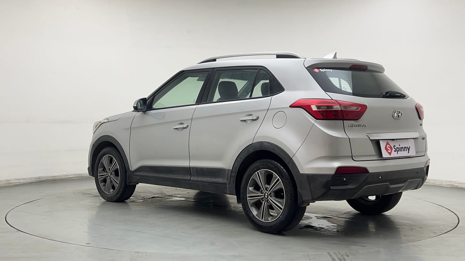Used 2016 Hyundai Creta 1.6 SX Plus AT Petrol Petrol Automatic exterior LEFT REAR CORNER VIEW