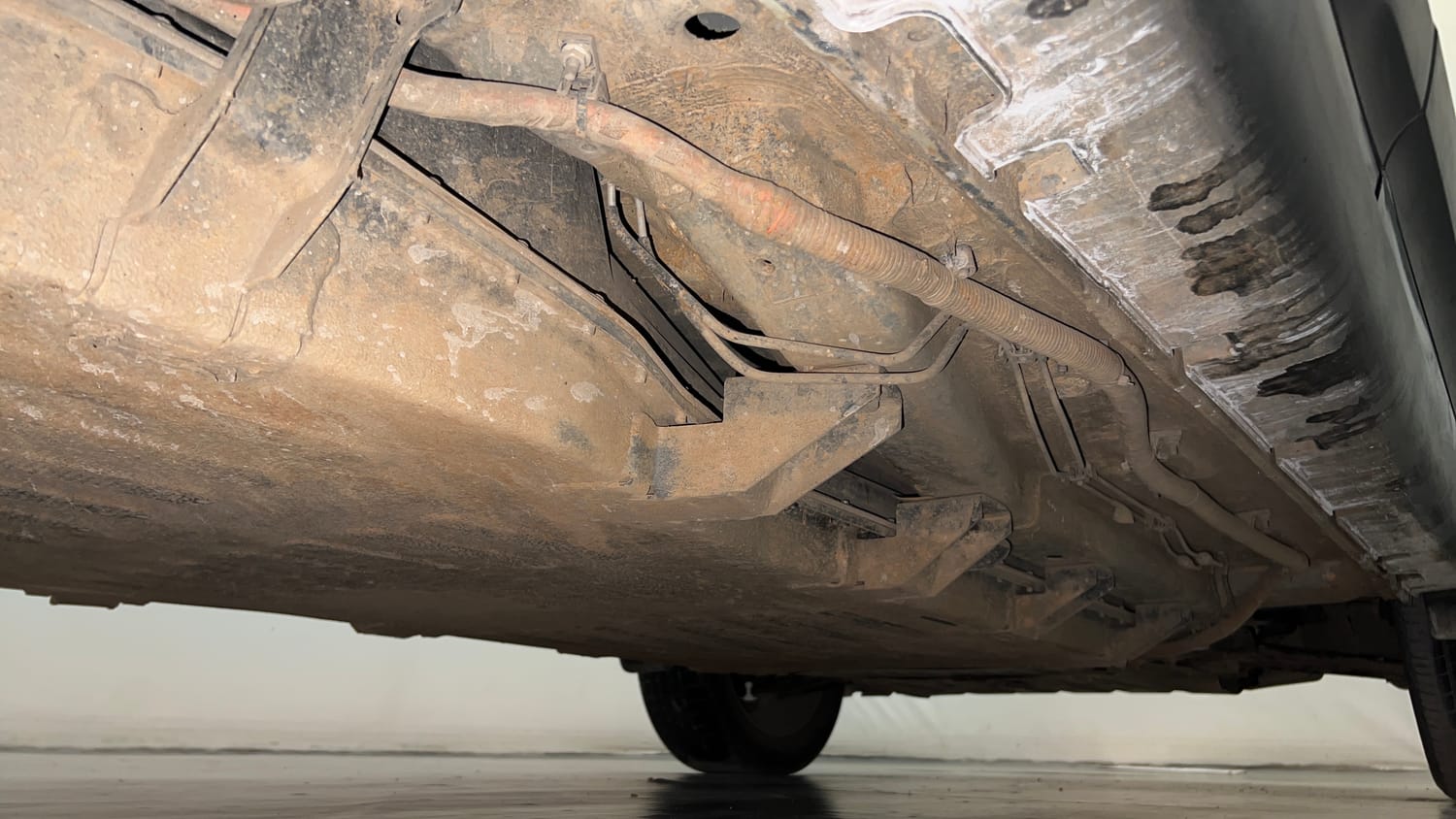 Used 2023 Tata Nexon EV XZ Plus LUX Electric Automatic extra REAR RIGHT UNDERBODY VIEW