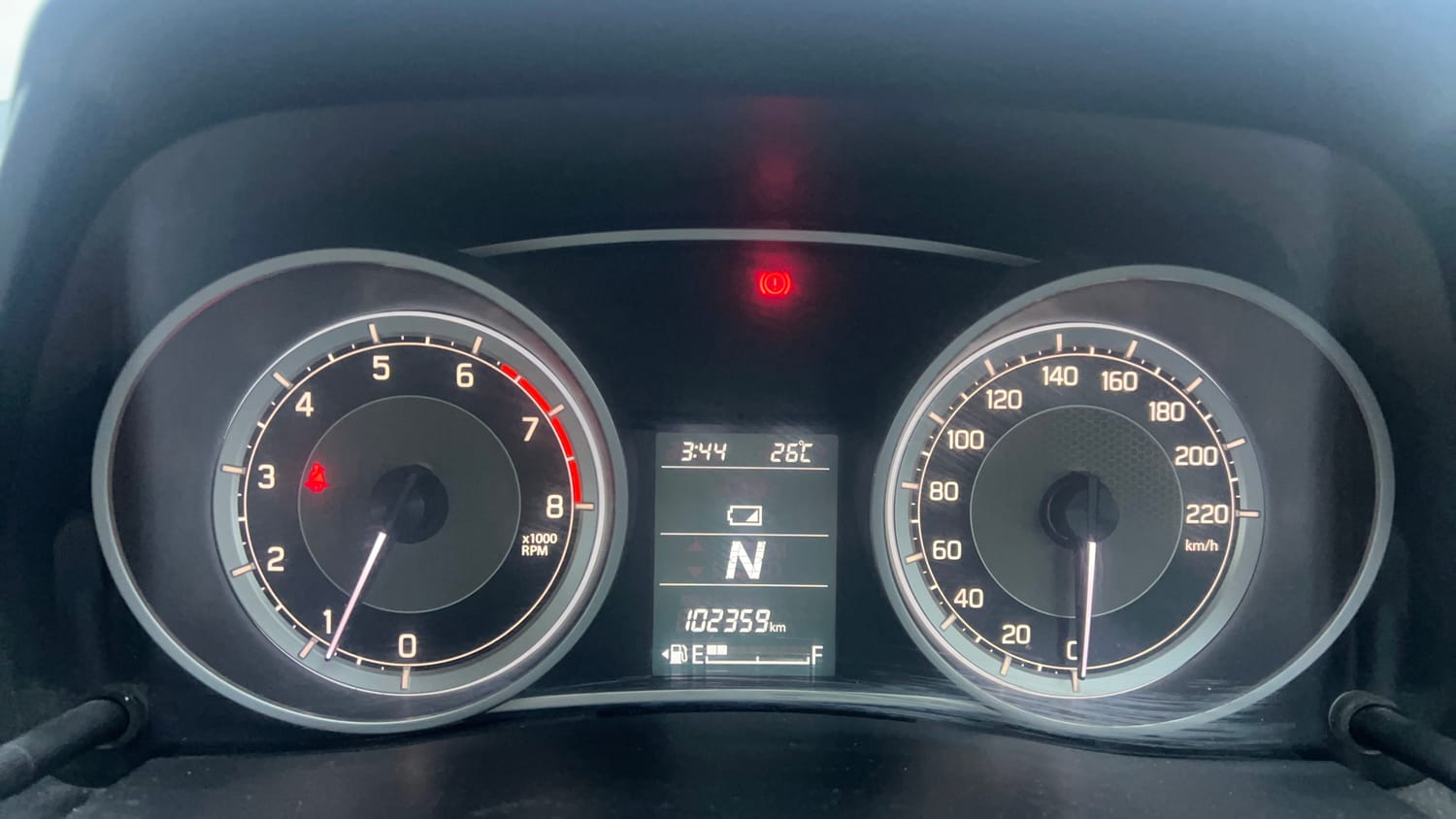 Used 2018 Maruti Suzuki Dzire ZXi AMT Petrol Automatic interior CLUSTERMETER VIEW