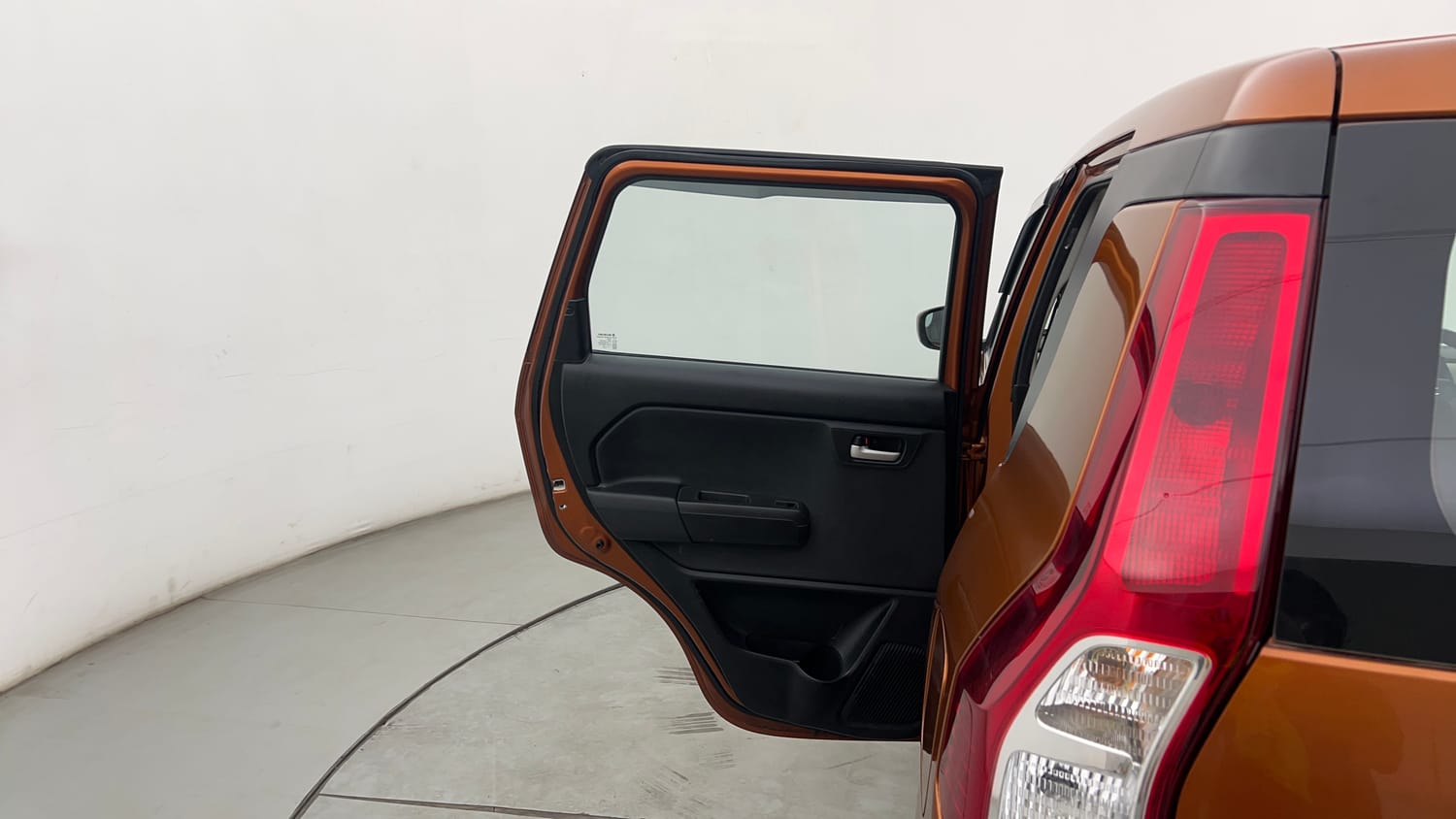 Used 2019 Maruti Suzuki Wagon R VXi 1.2 Petrol Manual interior LEFT REAR DOOR OPEN VIEW