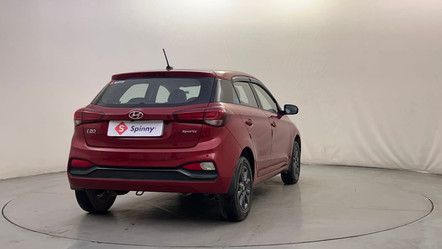 Used 2019 Hyundai Elite i20 Sportz Plus 1.2 Petrol Manual exterior RIGHT REAR CORNER VIEW