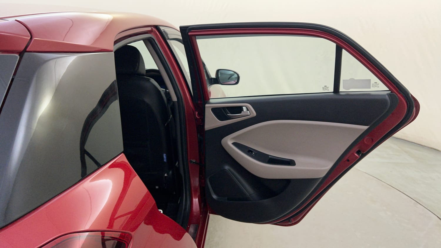 Used 2019 Hyundai Elite i20 Sportz Plus 1.2 Petrol Manual interior RIGHT REAR DOOR OPEN VIEW