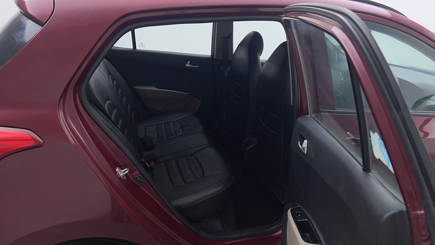Used 2015 Hyundai Grand i10 Sportz 1.2 Kappa VTVT Petrol Manual interior RIGHT SIDE REAR DOOR CABIN VIEW