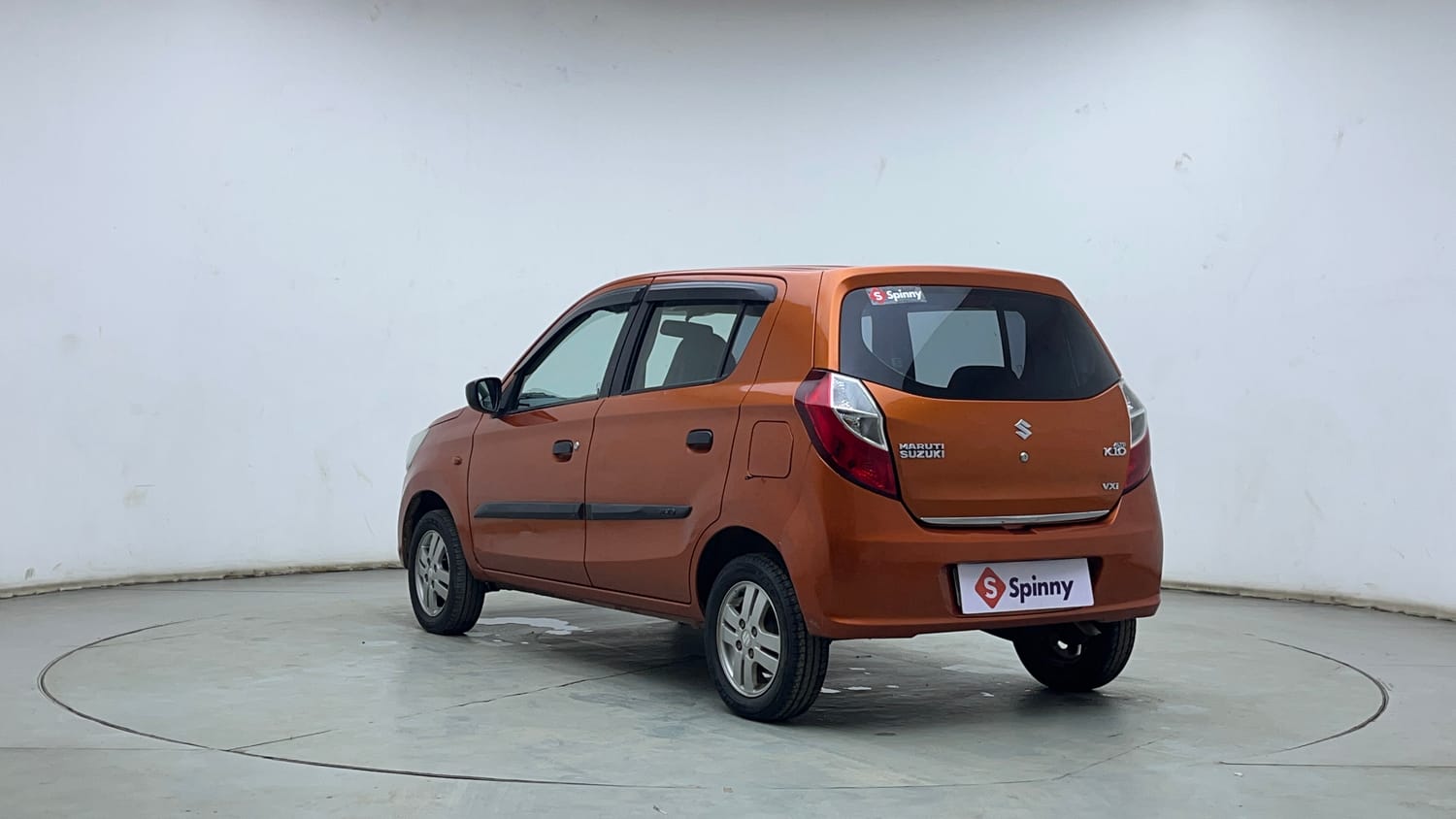 Used 2015 Maruti Suzuki Alto K10 VXi Petrol Manual exterior LEFT REAR CORNER VIEW