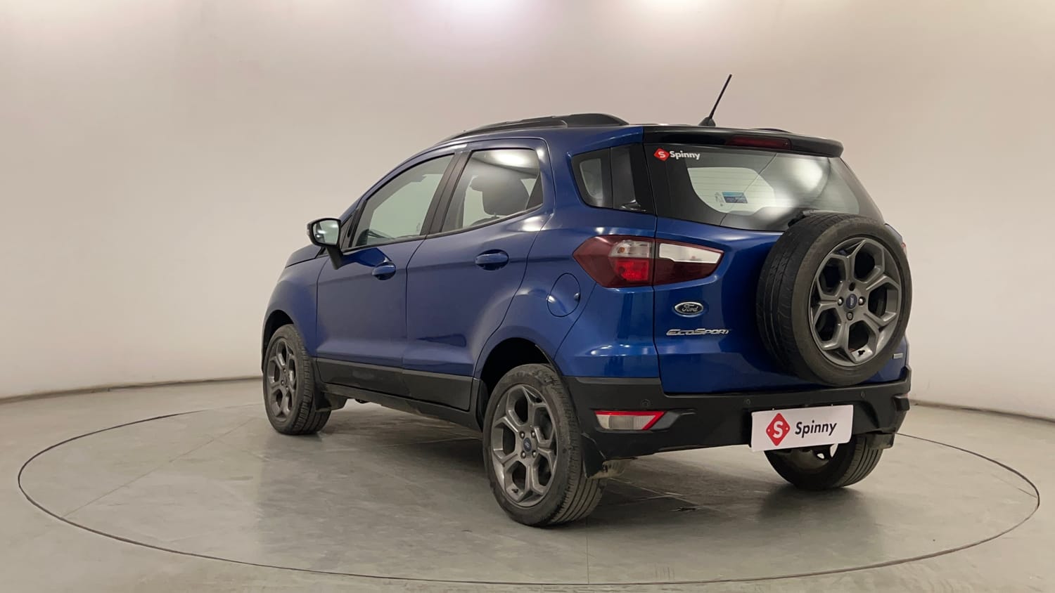 Used 2018 Ford EcoSport S Petrol Petrol Manual exterior LEFT REAR CORNER VIEW