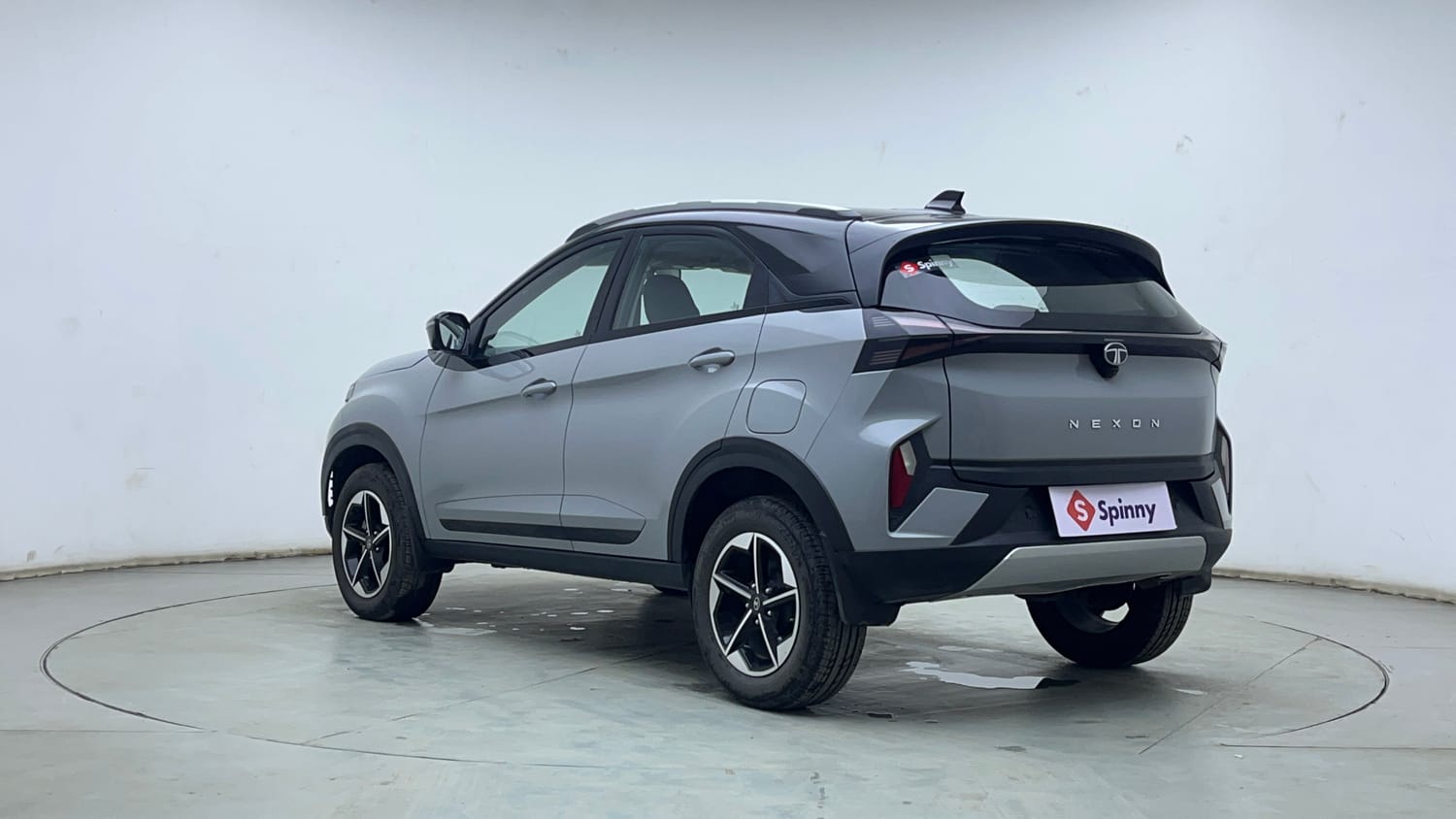 Used 2026 Tata Nexon Creative Plus (PS) 1.5 Diesel 6AMT Dual Tone Diesel Automatic exterior LEFT REAR CORNER VIEW