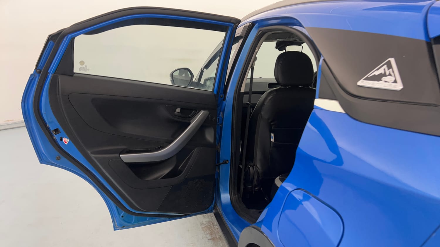 Used 2020 Tata Nexon XM (S) Petrol Manual interior LEFT REAR DOOR OPEN VIEW