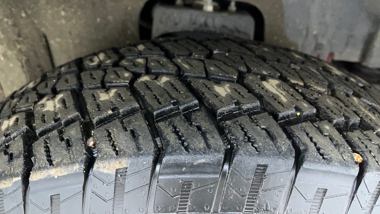 Used 2024 Mahindra Thar LX Hard Top Diesel AT 4WD Diesel Automatic tyres RIGHT FRONT TYRE TREAD VIEW