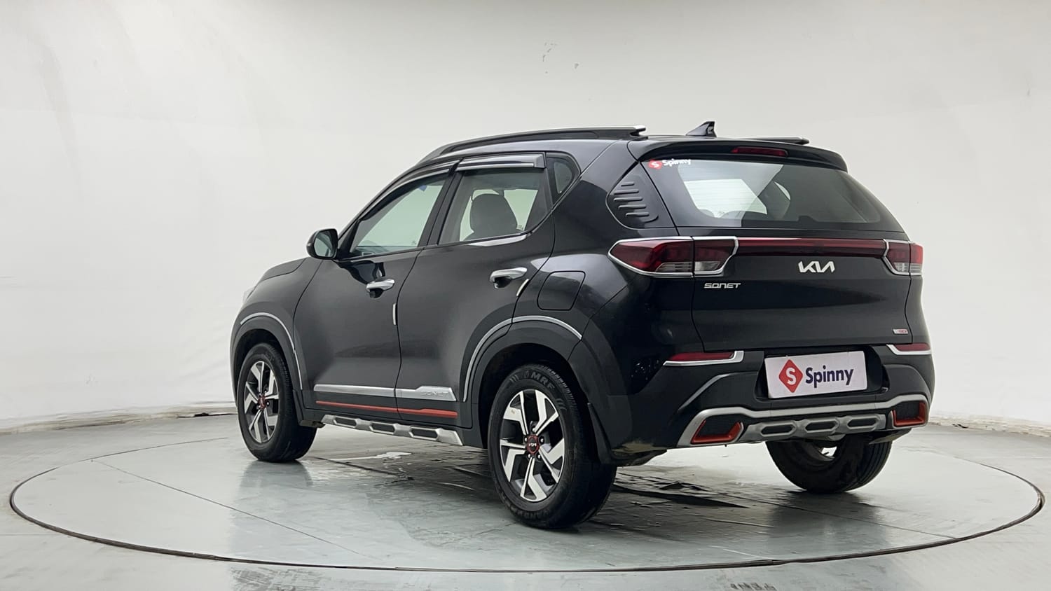 Used 2023 Kia Sonet Aurochs Edition 1.0 Petrol 7DCT Petrol Automatic exterior LEFT REAR CORNER VIEW