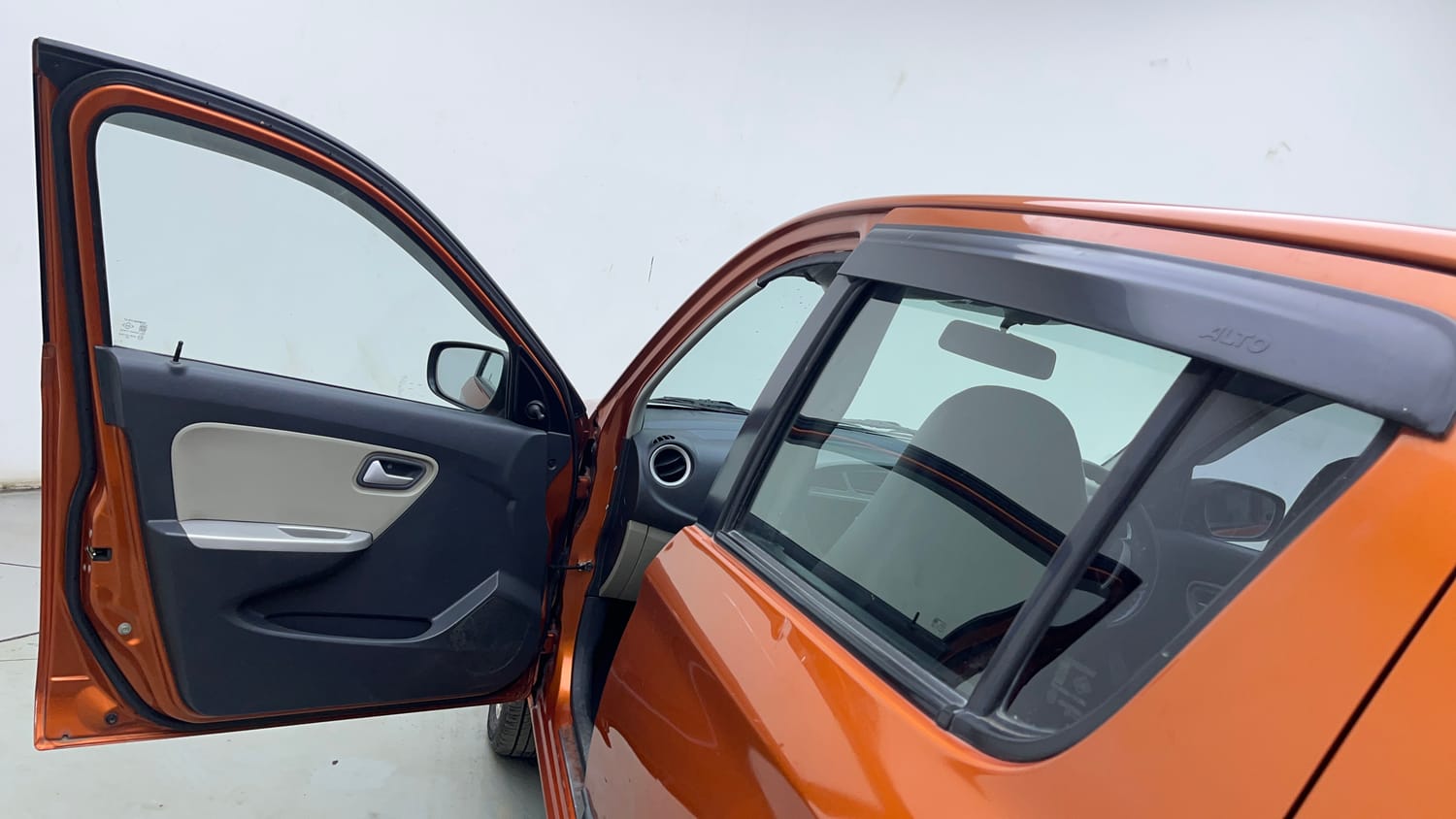 Used 2015 Maruti Suzuki Alto K10 VXi Petrol Manual interior LEFT FRONT DOOR OPEN VIEW