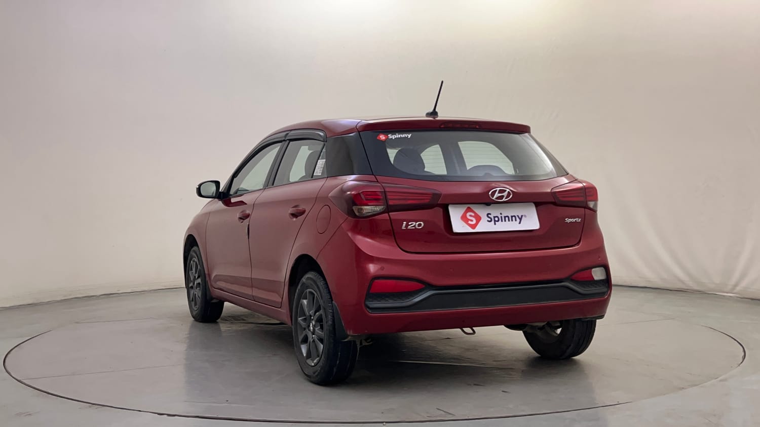 Used 2019 Hyundai Elite i20 Sportz Plus 1.2 Petrol Manual exterior LEFT REAR CORNER VIEW