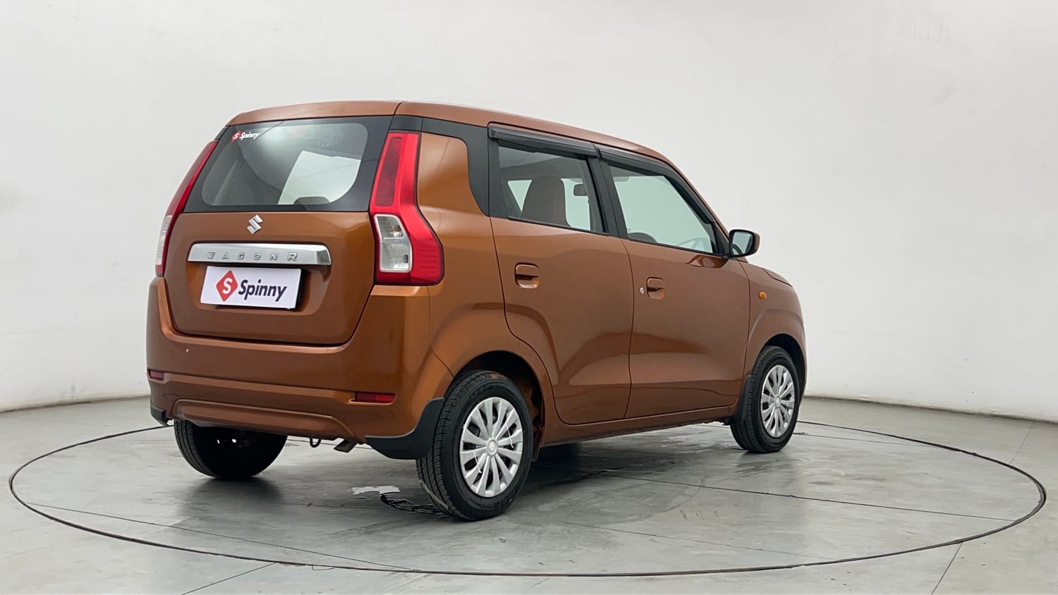 Used 2019 Maruti Suzuki Wagon R VXi 1.2 Petrol Manual exterior RIGHT REAR CORNER VIEW