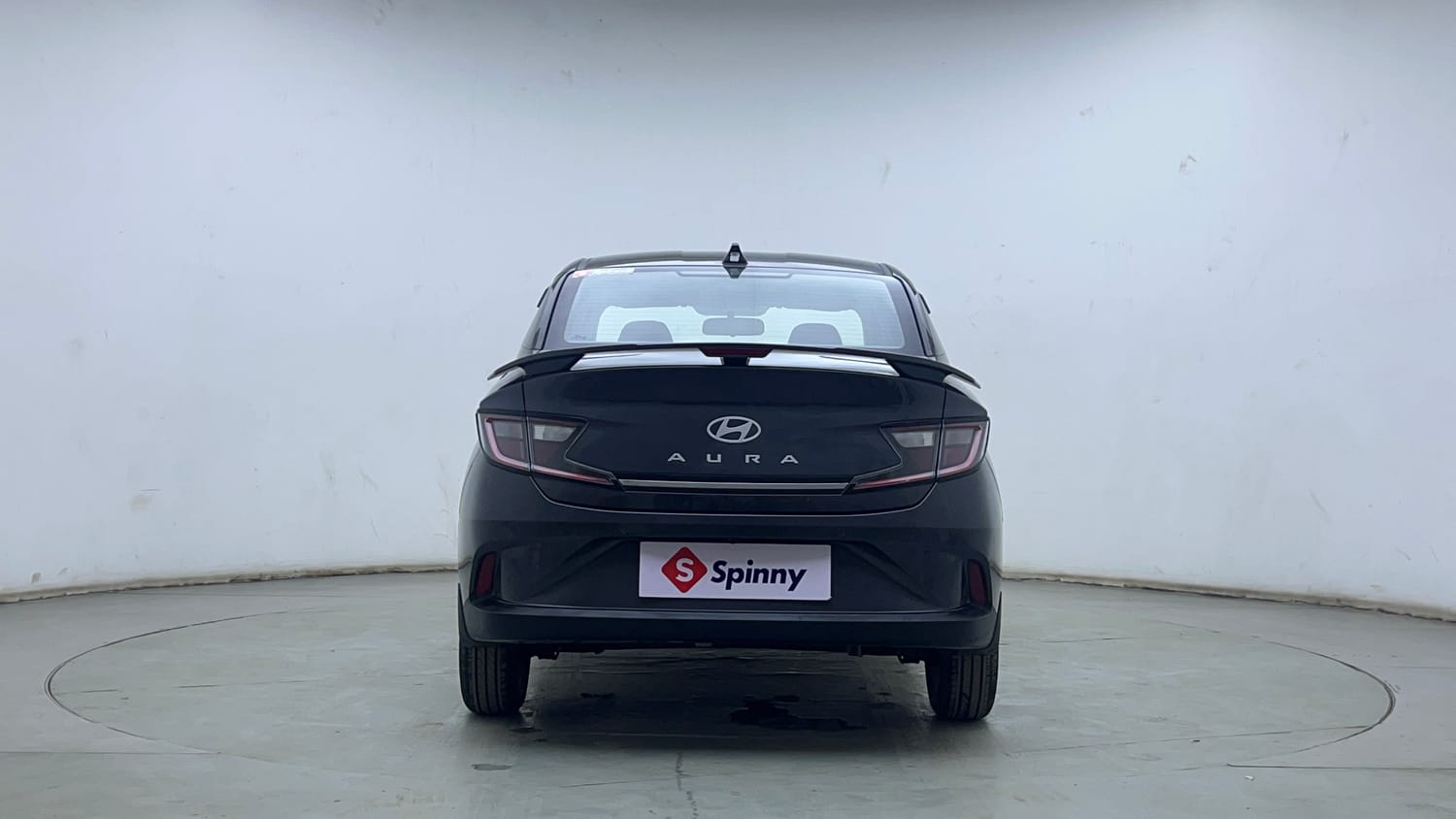 Used 2026 Hyundai Aura SX Plus 1.2 AMT Petrol Petrol Automatic exterior BACK VIEW