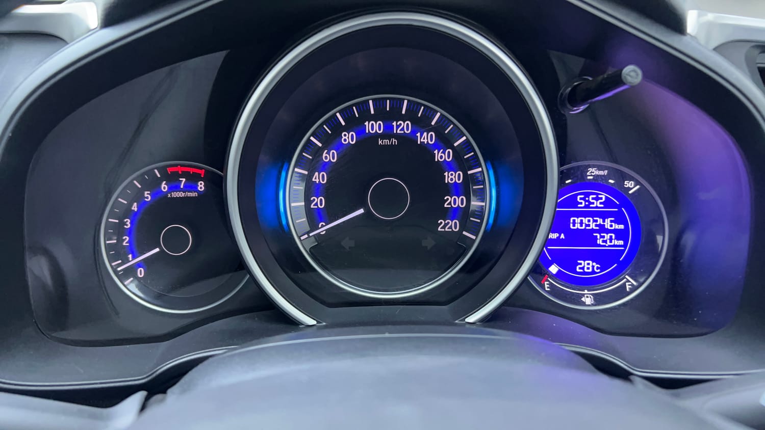 Used 2023 Honda WR-V SV MT Petrol Petrol Manual interior CLUSTERMETER VIEW