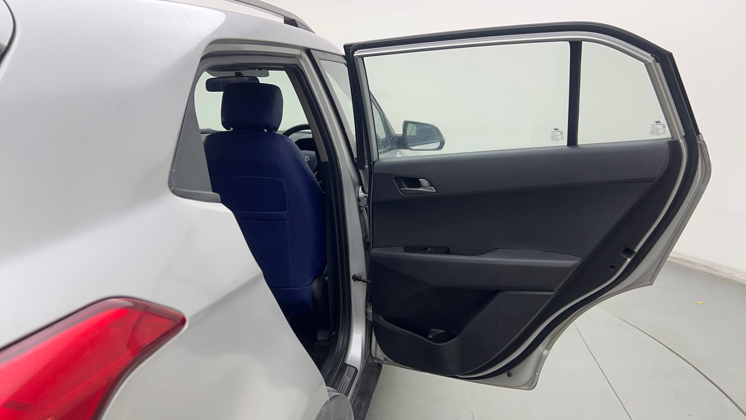 Used 2016 Hyundai Creta 1.6 SX Plus AT Petrol Petrol Automatic interior RIGHT REAR DOOR OPEN VIEW