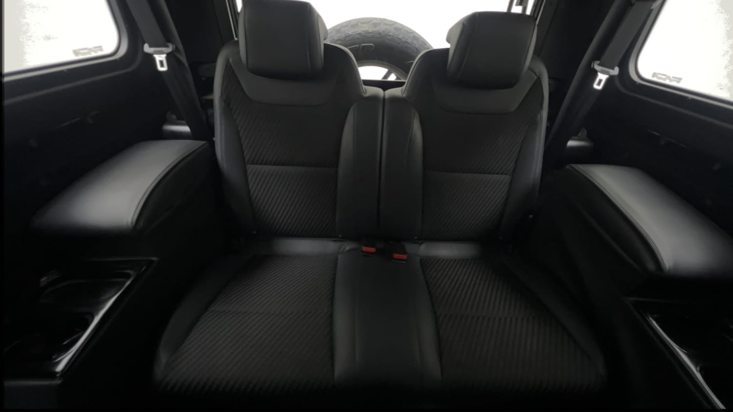 Used 2023 mahindra Thar LX Hard Top Petrol AT 4WD Petrol Automatic interior REAR SEAT CONDITION VIEW