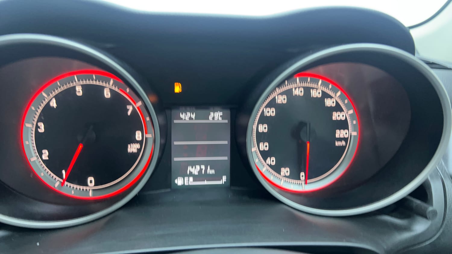 Used 2023 Maruti Suzuki Swift ZXi Petrol Manual interior CLUSTERMETER VIEW