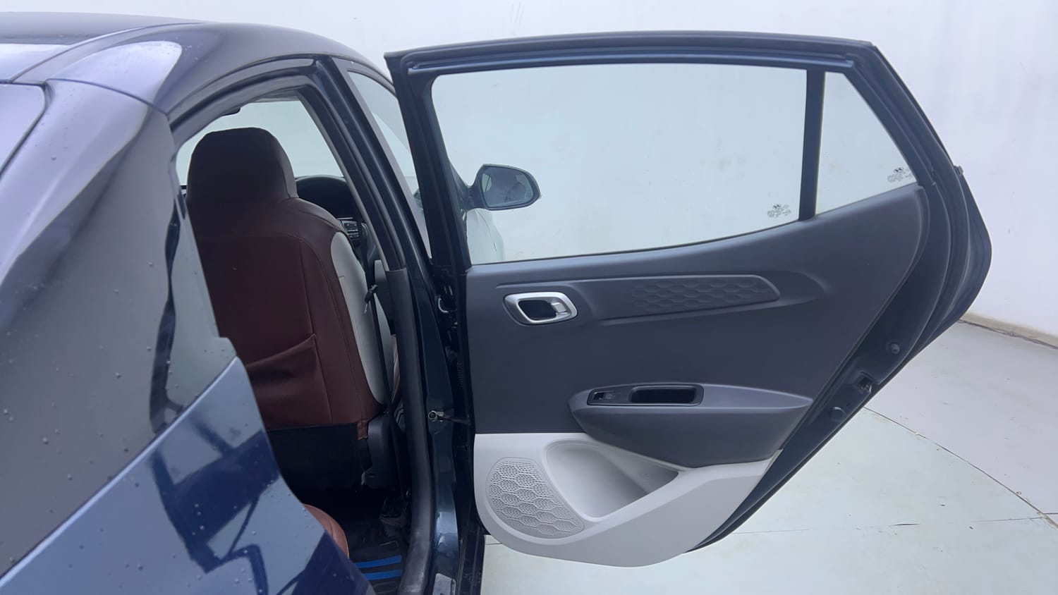 Used 2025 Hyundai Aura SX Plus 1.2 AMT Petrol Petrol Automatic interior RIGHT REAR DOOR OPEN VIEW
