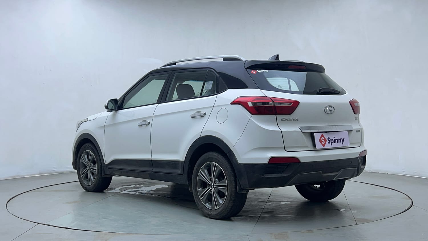 Used 2016 Hyundai Creta 1.6 SX Plus AT Petrol Petrol Automatic exterior LEFT REAR CORNER VIEW