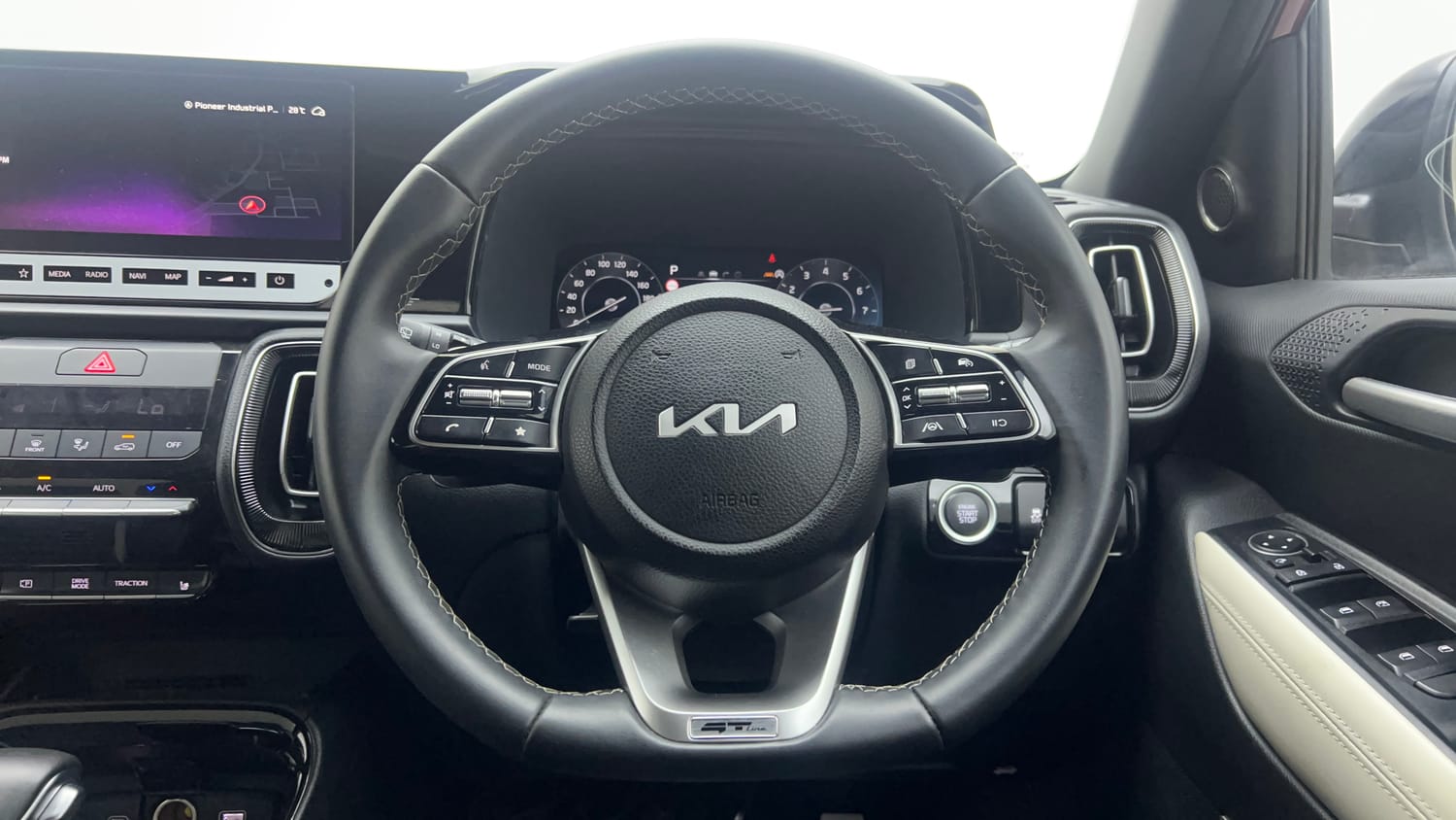 Used 2024 Kia Sonet GTX Plus 1.0 Turbo Petrol DCT Dual Tone Petrol Automatic interior STEERING VIEW
