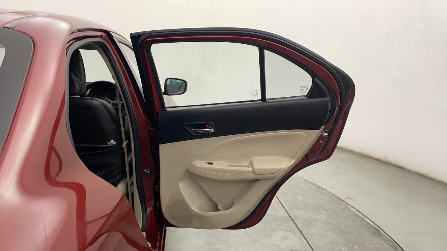 Used 2017 Maruti Suzuki Dzire VXi Petrol Manual interior RIGHT REAR DOOR OPEN VIEW