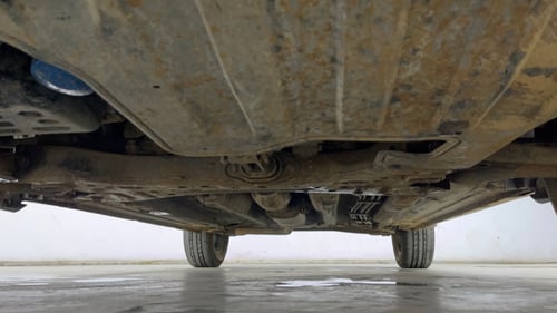 Used 2021 Kia Sonet GTX Plus 1.0 iMT Petrol Manual extra FRONT LEFT UNDERBODY VIEW