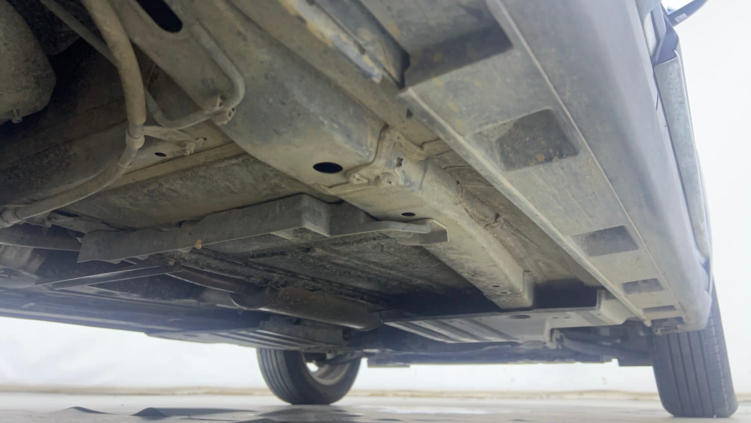 Used 2023 Maruti Suzuki Fronx Delta Plus 1.2L AGS Petrol Automatic extra REAR RIGHT UNDERBODY VIEW