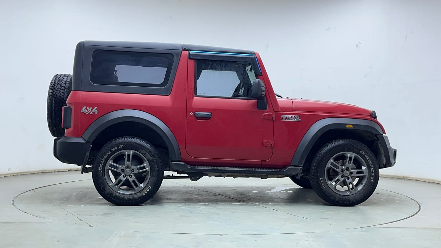 Used 2024 Mahindra Thar LX Hard Top Diesel AT 4WD Diesel Automatic exterior RIGHT SIDE VIEW