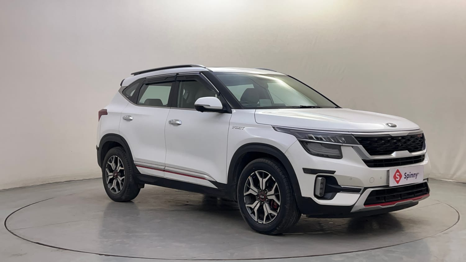 Used 2020 kia Seltos GTX Plus DCT 1.4 Petrol Automatic exterior RIGHT FRONT CORNER VIEW