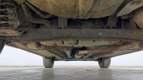 Used 2021 Kia Sonet GTX Plus 1.0 iMT Petrol Manual extra REAR UNDERBODY VIEW (TAKEN FROM REAR)