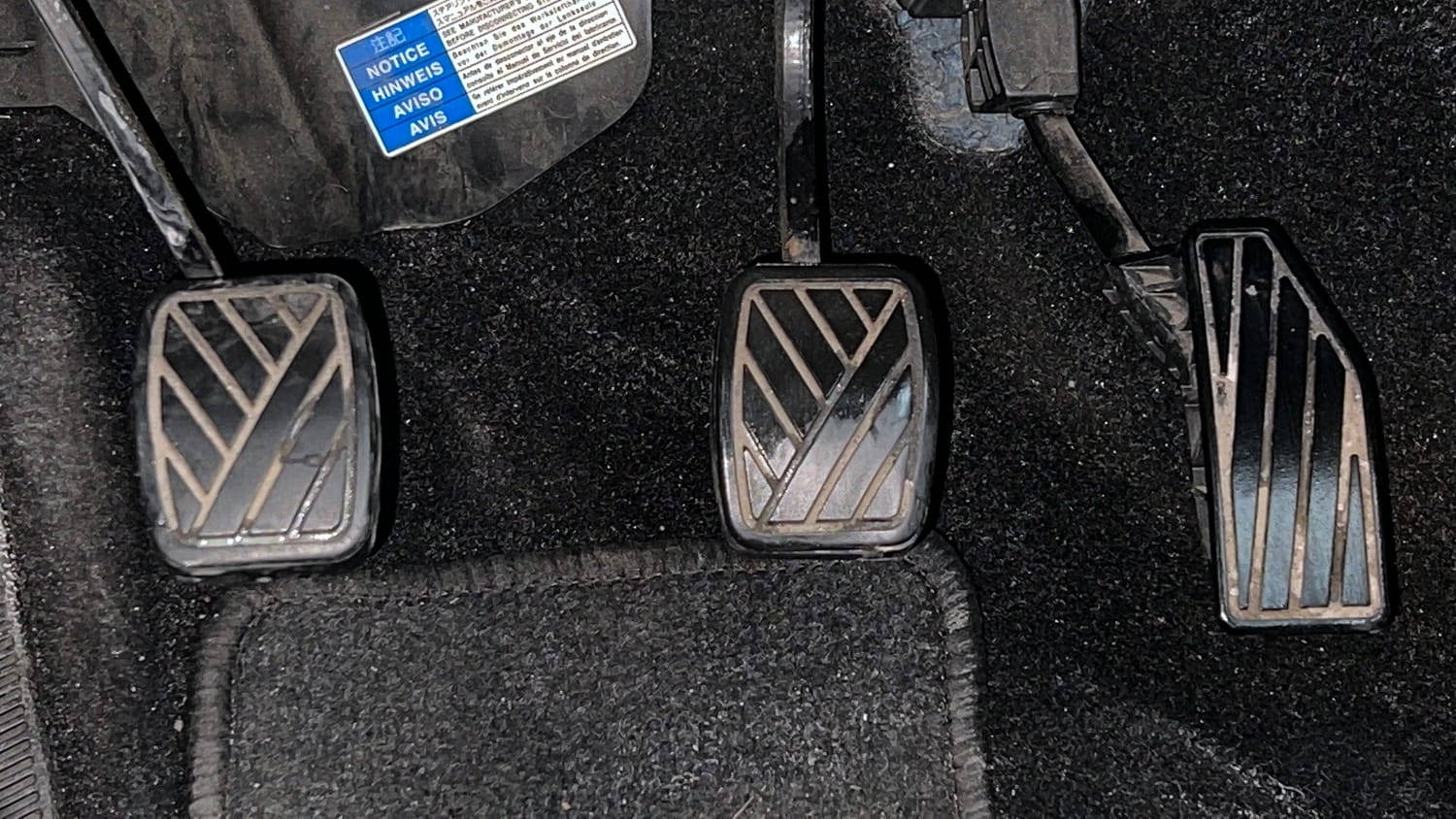 Used 2021 Maruti Suzuki Baleno Zeta Petrol Manual interior PEDALS VIEW