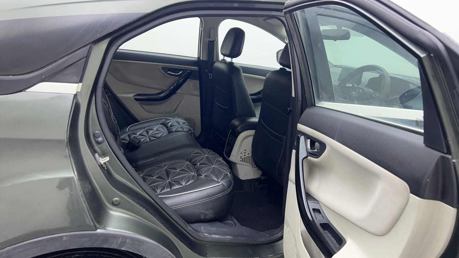 Used 2021 Tata Nexon XZ Plus Petrol Manual interior RIGHT SIDE REAR DOOR CABIN VIEW