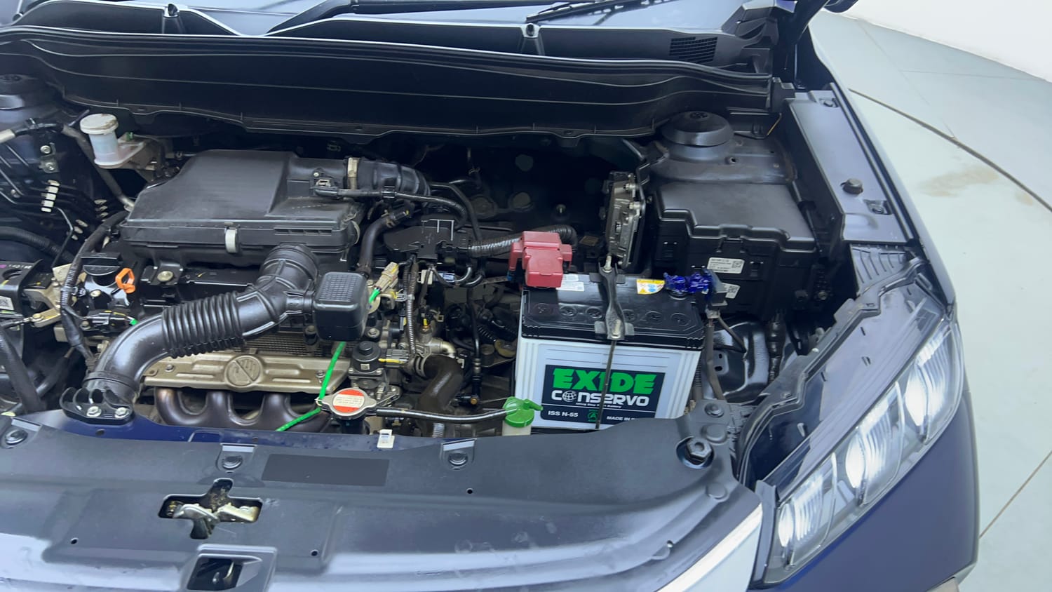 Used 2023 Maruti Suzuki Grand Vitara Alpha Smart Hybrid Petrol Manual engine ENGINE LEFT SIDE VIEW