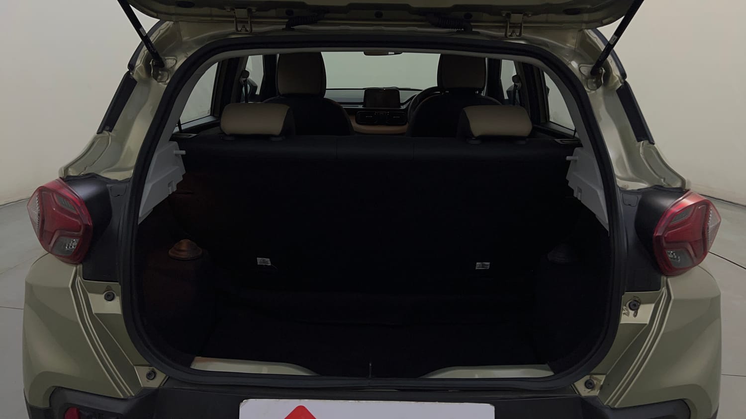 Used 2022 Tata Punch Kaziranga Creative AMT Petrol Automatic interior DICKY INSIDE VIEW