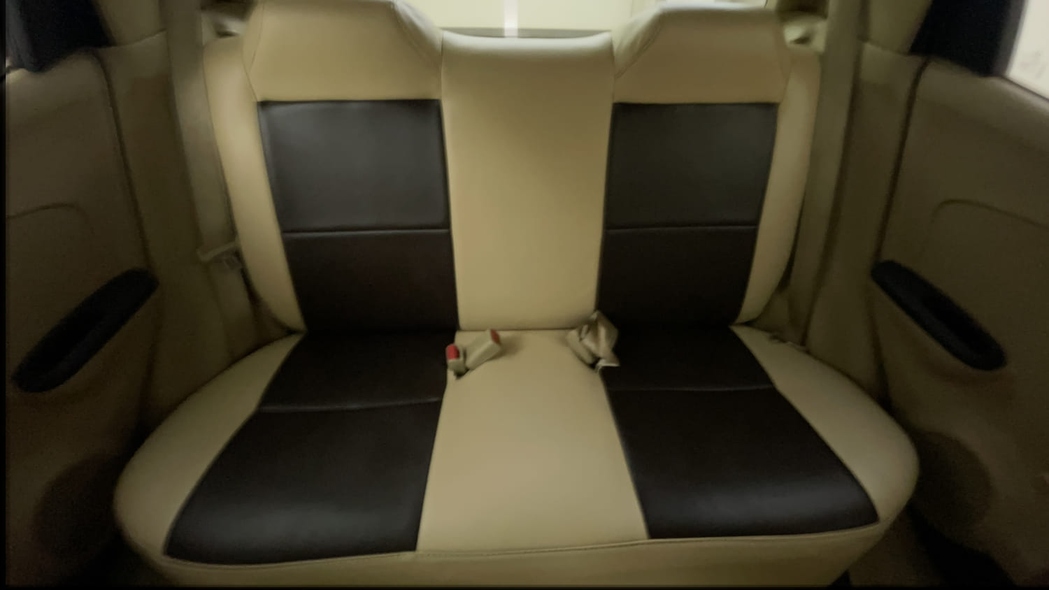 Used 2015 Honda Brio E MT Petrol Manual interior REAR SEAT CONDITION VIEW
