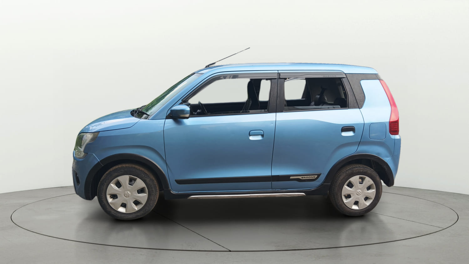 Used 2019 Maruti Suzuki Wagon R ZXi 1.2 AMT Petrol Automatic exterior LEFT SIDE VIEW