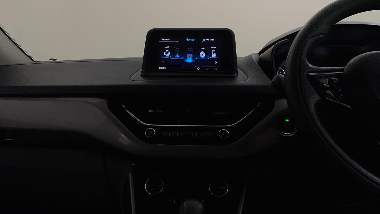 Used 2019 Tata Nexon XZA Plus Diesel Diesel Automatic interior MUSIC SYSTEM & AC CONTROL VIEW