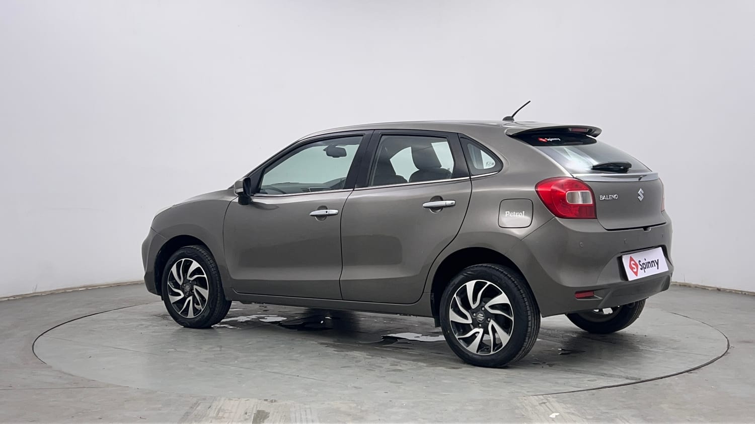 Used 2021 Maruti Suzuki Baleno Zeta Petrol Manual exterior LEFT REAR CORNER VIEW